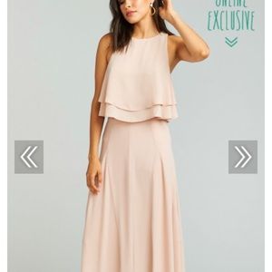 Show Me Your Mumu - Bridesmaid Maxi and Top - XS